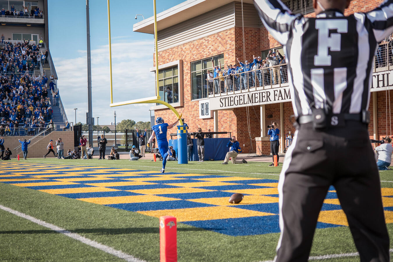 Untitled SDSU (South Dakota State University) Touchdown at Dana J Dykhouse Stadium